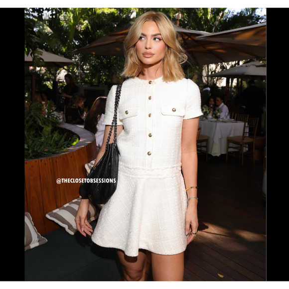 ZARA BLOGGER FAVE!! Textured Short Dress NWT - Picture 9 of 16